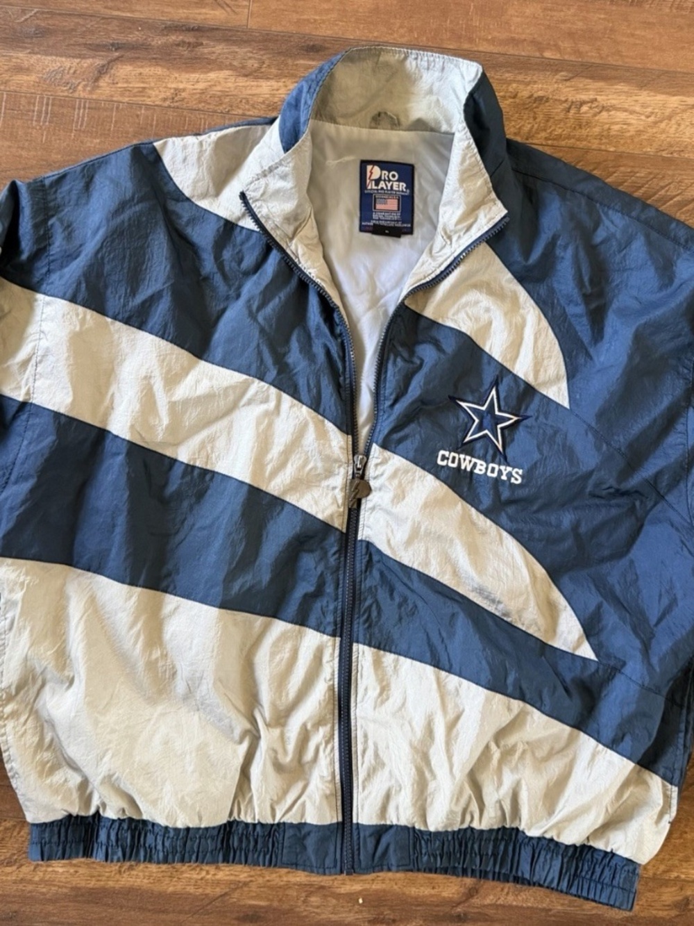 Vintage 90s Dallas Cowboys NFL Experience Pro Player Windbreaker XXL